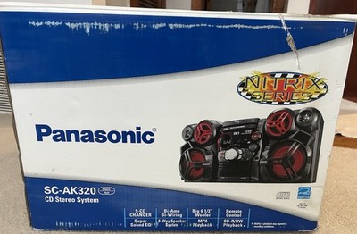 Panasonic SC-AK320 CD Stereo System - NEW Old Stock - Never Used
