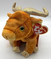 Ty Beanie Babies Chinese Zodiac Year of the Ox Plush Toy 2000