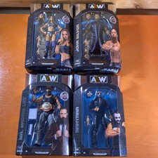 AEW Unmatched Lot of 4 - Mr Brodie Lee / Santana / John Silver / Anna Jay