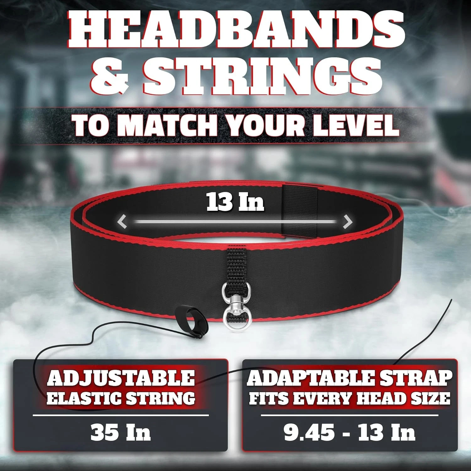 Boxing Reflex Ball Set with 4 Difficulty Balls & 2 Adjustable Headbands – Reacti