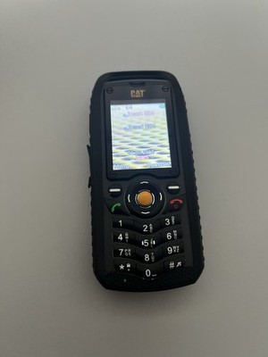 Cat B25 Catapillar Outdoor-Handy Schwarz Dual SIM an Bastler/ Defekt 