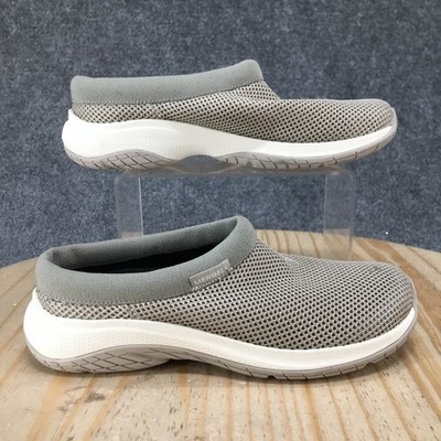 Merrell FloatPro Shoes Womens 8 Gray Encore Breeze 5 Mule Clogs Mesh J005510