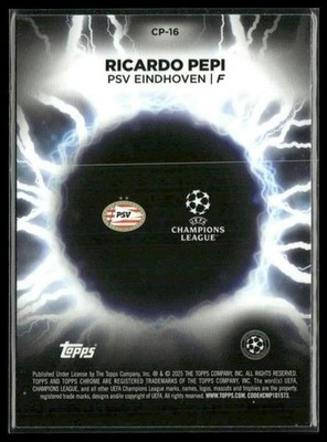 2024-25 Topps Chrome UEFA UCC CP-16 Ricardo Pepi Circle of Power