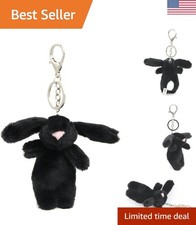 Charming 3.5-Inch Bunny Plushie Keychain - Kawaii Gift for All Occasions