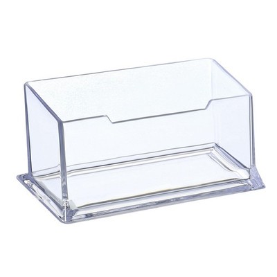 Business Kartenhalter Acryl 1 Slot Desktop Name Karte Display Stand 105x45x40mm