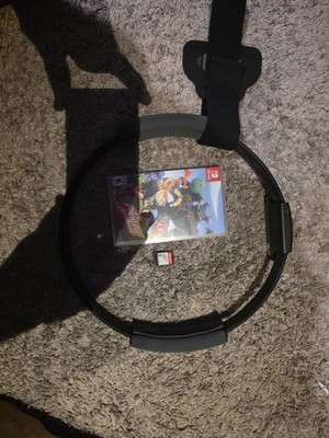 Nintendo Switch Ring Fit Adventure Video Game with Ring-Con & Leg Strap (2019)