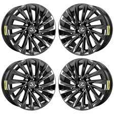18" Lexus ES250 PVD Black Chrome-C Wheels Rims Factory OEM 74375 2021-2024