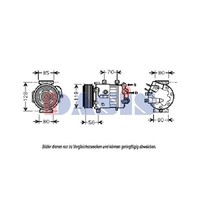 Kompressor Klimaanlage FüR Peugeot 407 SW 508 CitroëN C5 III Break