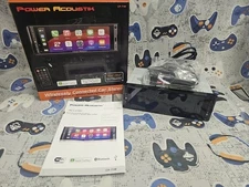 Power Acoustik CP-71W 1-DIN Stereo UPDATED Apple CarPlay & Android Auto NEW