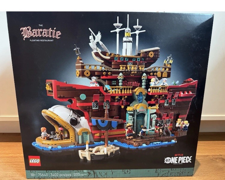 LEGO One Piece The Baratie Floating Restaurant Building Set - 75640 New/Sealed