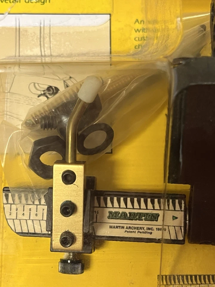 VINTAGE MARTIN #2980-S FAST TRACK ARROW REST W/#152 OVERDRAW LOCK MOUNT SYSTEM - Image 4 of 4