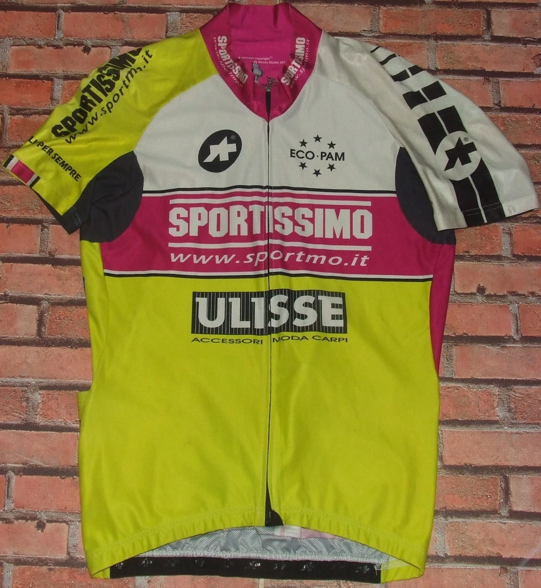 Maillot Cyclisme Assos Exceet Original, Blanc, Taille L (Occasion)