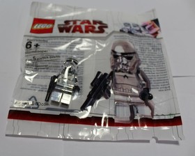 LEGO Star Wars Chase Mini Figure Limited Edition Chrome Stormtrooper with Blaste