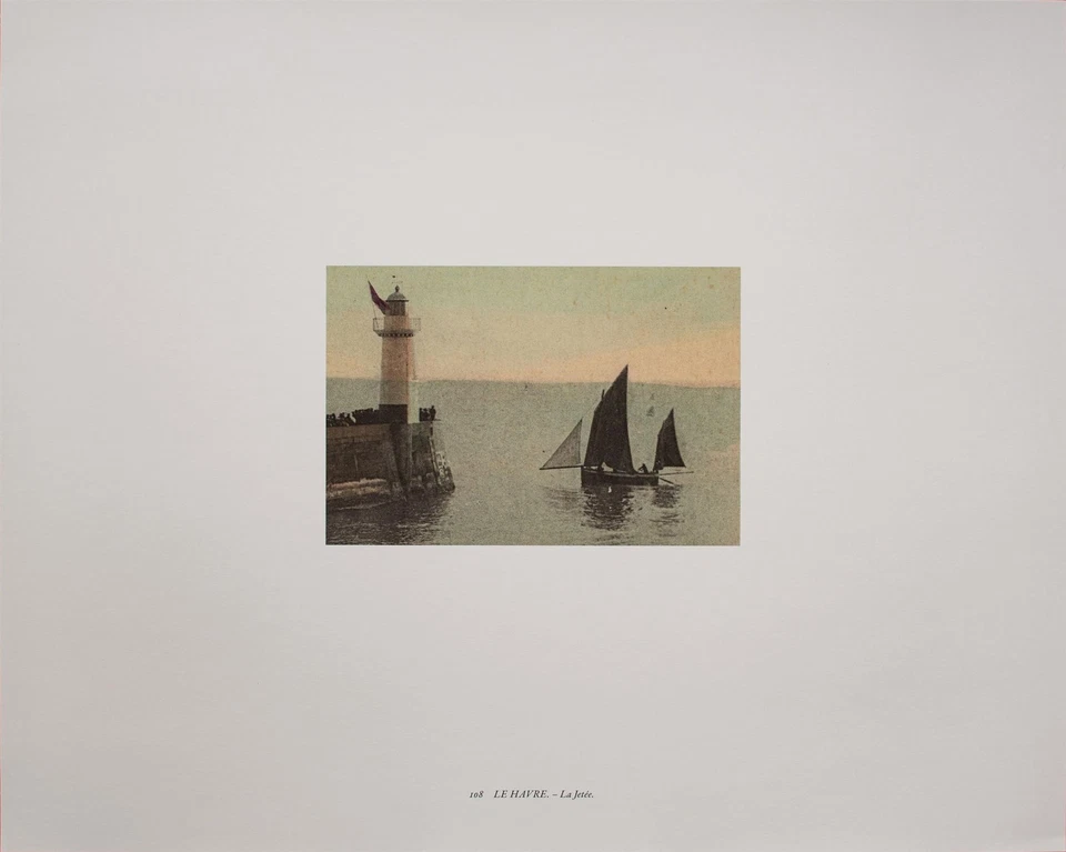 Elger Esser Le Havre Zeitgenössische Kunst Griffelkunst Offsetdruck 2009 - Bild 3 von 3