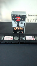 Scream 1-2 VHS PAL Horror 18 Wes Craven Neve Campbell