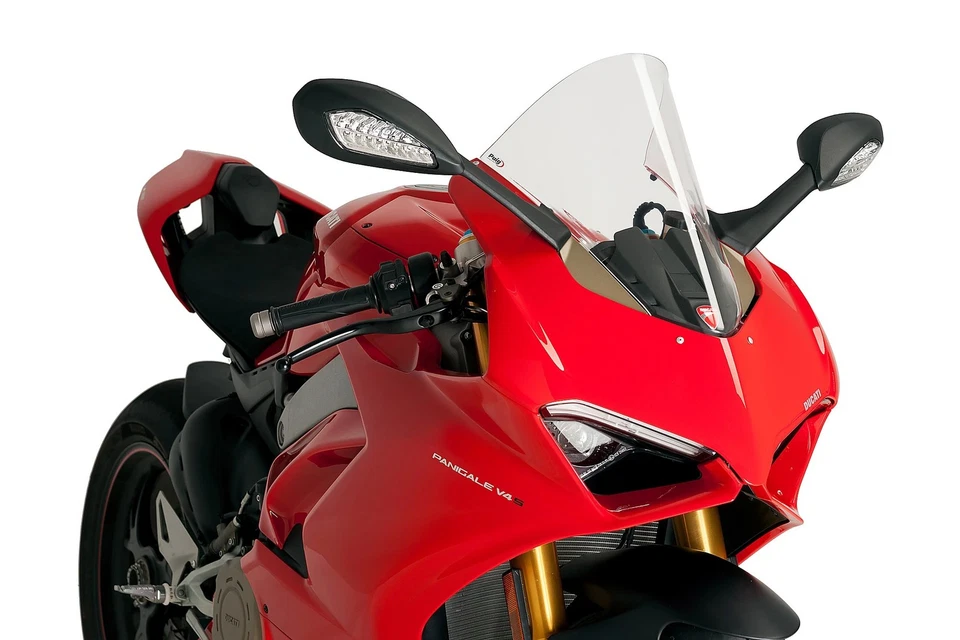 Écran Puig R-Racer pour Ducati PANIGALE V4, PANIGALE V4S, entre autres - Photo 4/4