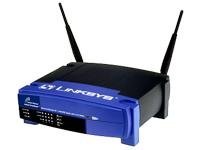 Linksys Wireless-B Breitband-Router 2,4 GHz (802.11b) 4 Ports-WEP Modell BEFW11S4 - Bild 1 von 1