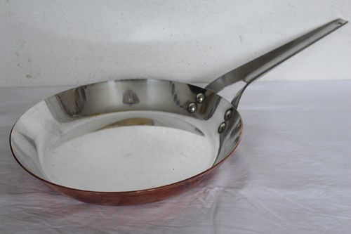 SCHÖNE GROßE KUPFERPFANNE VON GEORG JENSEN,DÄNEMARK,DESIGN HENNING KOPPEL #11769 - Bild 1 von 6