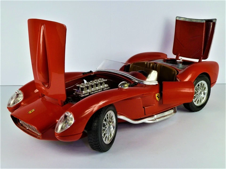 Ferrari Classic Custom Built Metal Body 1 18 Model Concept Hot Rod Race Car 12 Foto 4 de 4