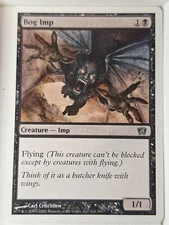 Bog Imp - 8th Edition Core Set - Magic the Gathering MTG Nice!
