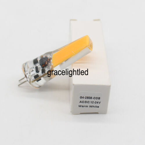 G4 5W COB 2508 AC/DC 12-24V Led Dimmable bulb White/Warm Silicone Light Lamp - Picture 2 of 7