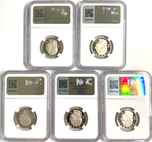 🔥2025-S American Women Quarter 5 Coin Set NGC PF70 ULTRA CAMEO First Release - Picture 7 of 7