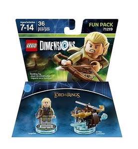 LEGO-DIMENSIONS-The-Movie-Fun-Pack-Legolas-Lord-of-Rings-Arrow-71219-36pcs-NIB