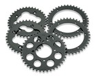 Moose Racing - 7062-40 - Aluminum Rear Sprocket, Black - 40T