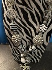 Chunky Necklace with Zebra Cross — photo 2