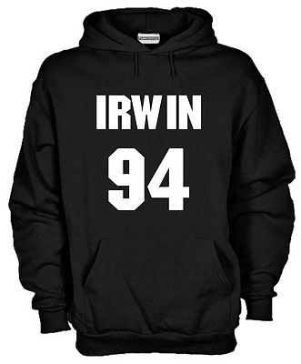 Pull à Capuche Five Seconds KJ861 Irwin - Noir, Coton, Neuf Avec étiquettes