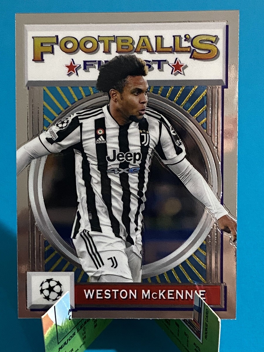2021-22 Topps Finest Flashbacks UEFA Weston McKennie Juventus #41