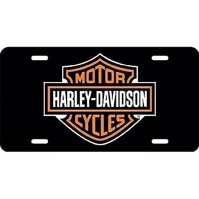 Offical Harley Davidson Motorcycles Fat Boy Metal License Plate Sign Tag