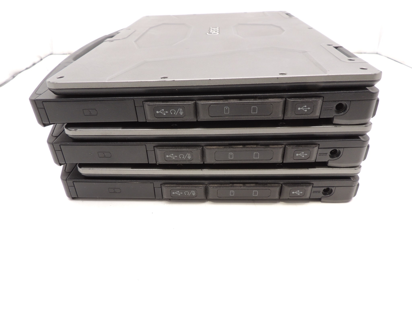 *With Issues* Lot Of 3 Getac S410 Core i7 6500U 8GB 500GB Semi Rugged