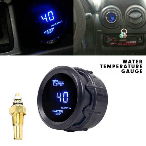 2" 52mm Universal Car Water Temp Gauge Digital LED Temperature Auto Meter 12V AU - Picture 2 of 12