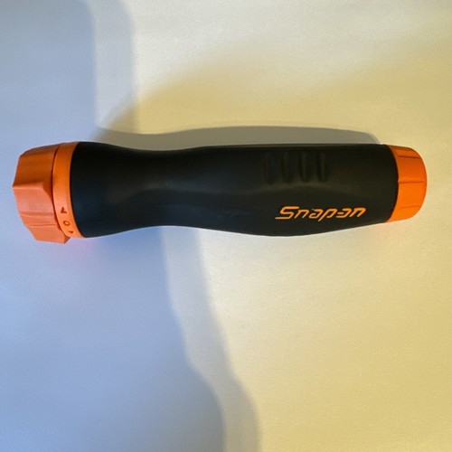 Snap On Ratchet Screwdriver Soft Grip Handle In Orange NEW - Picture 1 of 3