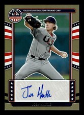 2024 Panini Stars & Stripes JOSH HARTLE GOLD AUTO 6/10 #NTS-JH