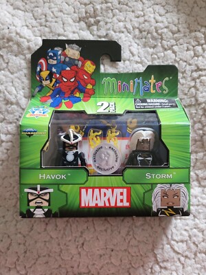 Marvel Minimates Havok And Storm 2 Pack MIP FREE S/H