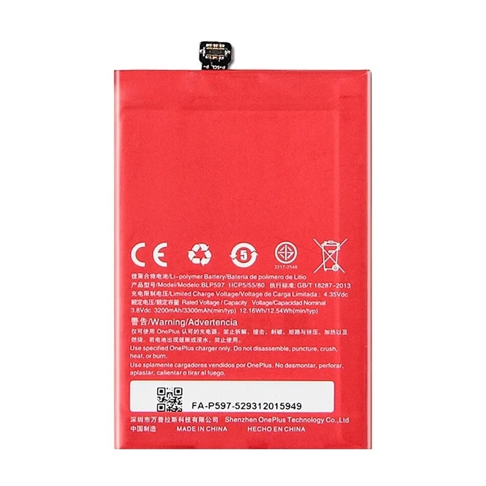 For OnePlus 2 A2001 A2003 A2005 Replacement Battery BLP597 Tools - Image 2 of 4