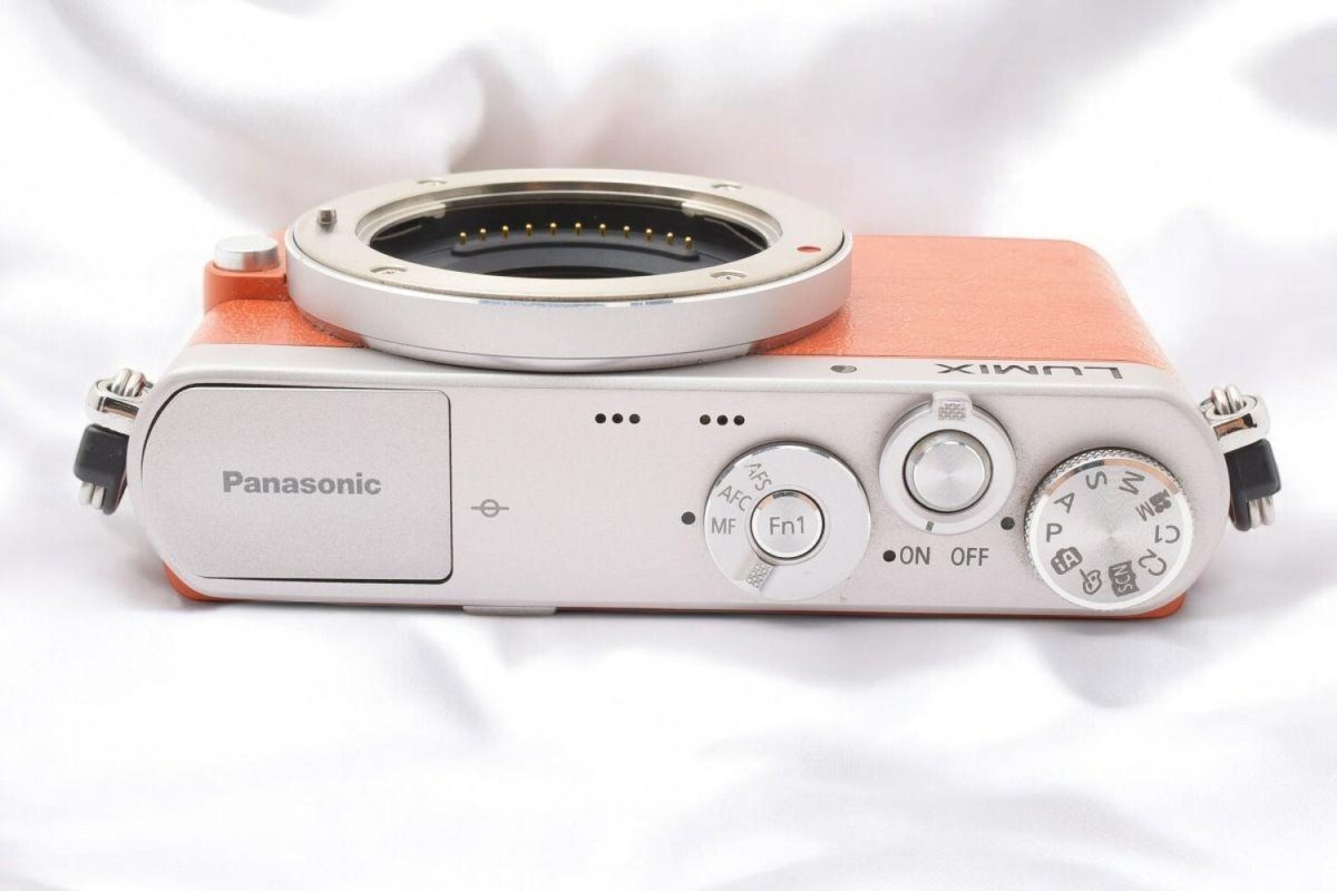 Panasonic - Panasonic LUMIX GM DMC-1K オレンジ Panasonic LUMIX DMC-GM1 Mirrorless Digital Camera Orange