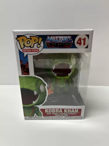 Motu Funko Pop Kobra Khan #41 Masters Of The Universe Brand New 