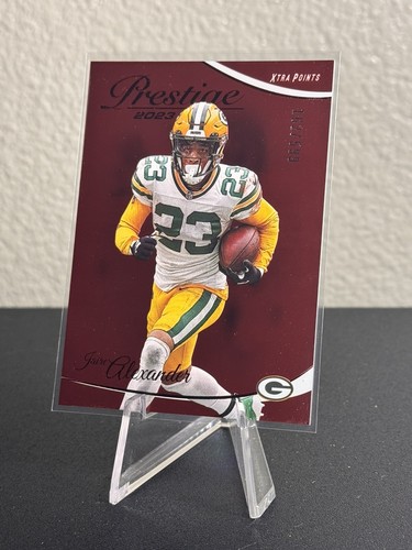 2023 Panini Prestige Jaire Alexander #110 Red Parallel /599- Packers π₯ - Picture 2 of 5