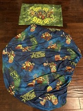Nickelodeon Teenage Mutant Ninja Turtles Pillow Case Twin Size Bottom Sheet