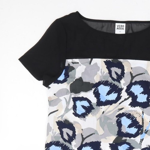 VERO MODA Womens Floral Polyester Blend Shift Size XS - Picture 3 of 12