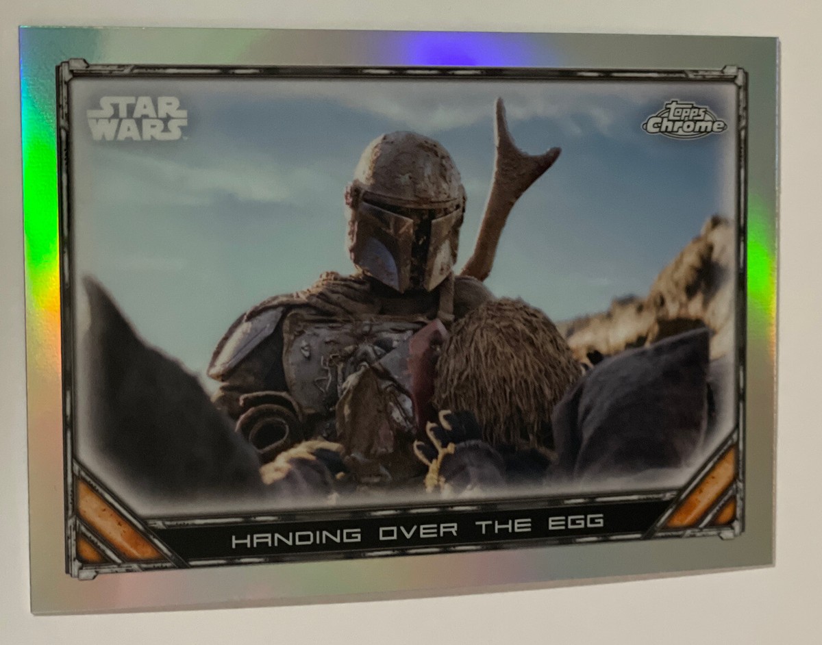 2022 Topps Chrome Star Wars The Mandalorian Refractor S1-12