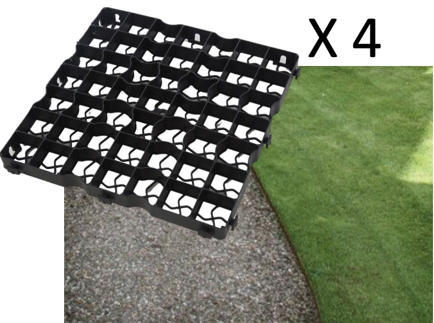 Gravel/Grass Grid Paver Base Greenhouse Deck Path Turf Lawn Gravel Shed Garden