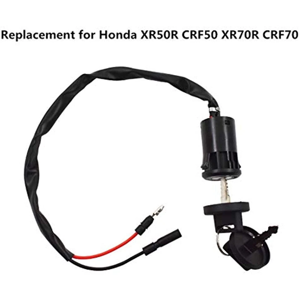 Interruptor de encendido con 2 llaves 2000-2013 para Honda pieza #H93 XR50 XR70 CRF50 CRF70 Foto 4 de 4