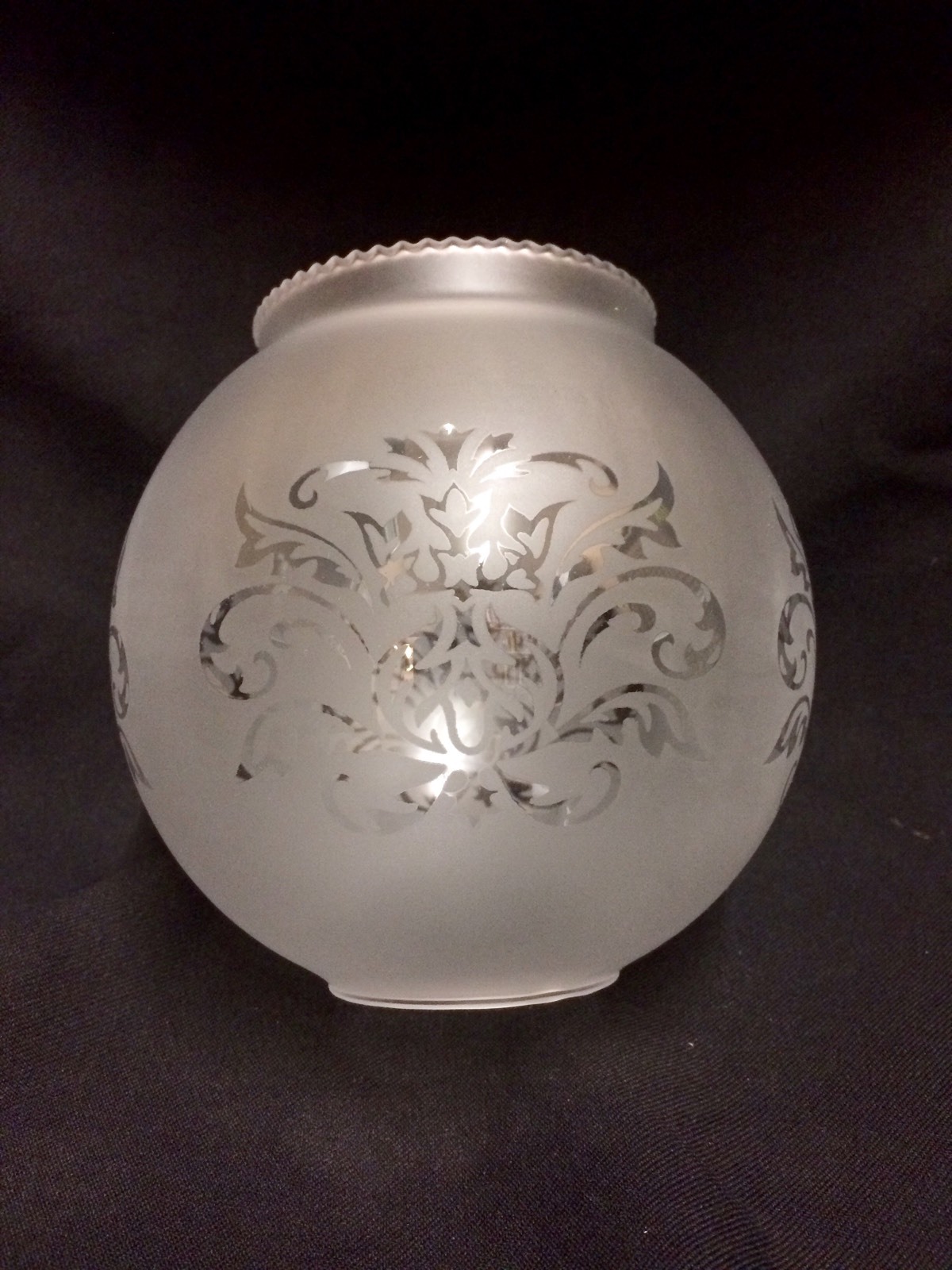 The BOLA frosted clear Clip on replacement glass lamp shade ceiling