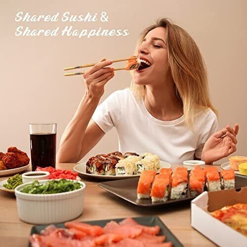 Kit Para Hacer Sushi, Tapete De Bambu Para Sushi, Que Incluye 2 Tapetes Para - - Picture 8 of 8