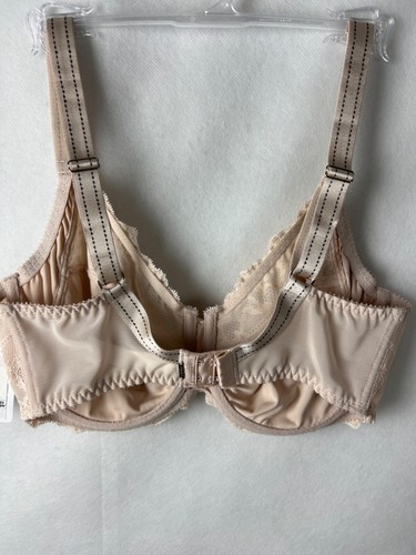 Chantelle Bra Size 32DD Rive Gauche 3281 Underwire 3 Part Bra Cappuccino A76 - Picture 12 of 18