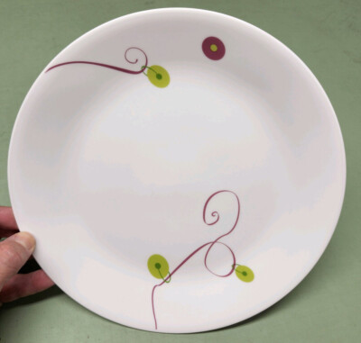 Corelle ROYAL SEQUINS Dinner Plate NEW 10 1/4'' Corning